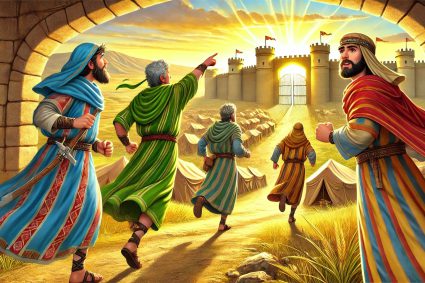 🧒📚 Histoires bibliques pour s’émerveiller | 02.03.2025 | ⚖️ 2 Rois 7 – L’espérance derrière la porte de la ville