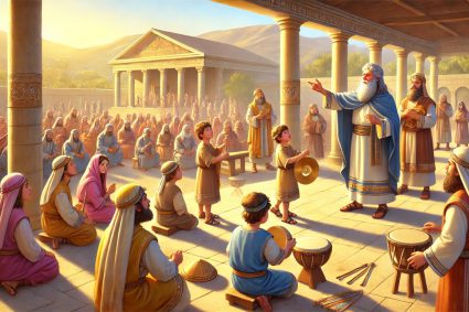 🧒📚 Histoires bibliques pour s’émerveiller | 12.04.2026 | 📜 1 Chroniques | 🎶 Chap.23 – Chacun a sa tâche