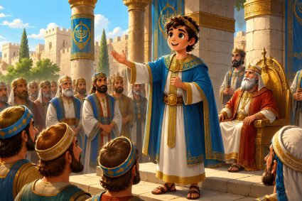 🧒📚 Histoires bibliques pour s’émerveiller | 14.05.2026 | 🏛️ 2 Chroniques | ⚖️ Chap.26 – 🚀 Un roi devient fort