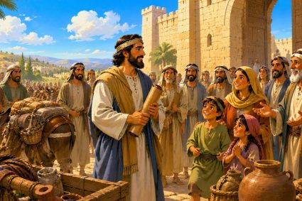 🧒📚 Histoires bibliques pour s’émerveiller | 31.05.2026 | 📜 Esdras | 📜 Chap.32 – L’homme chargé d’une mission importante