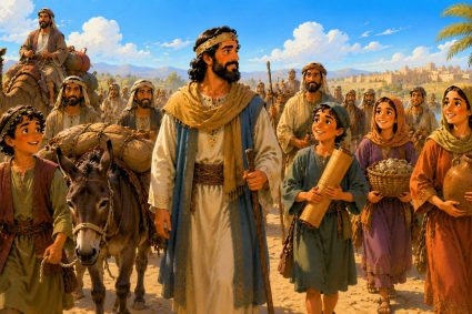 🧒📚 Histoires bibliques pour s’émerveiller | 01.06.2026 | 📜 Esdras | 🏜️ Chap.8 – Un voyage rempli de confiance