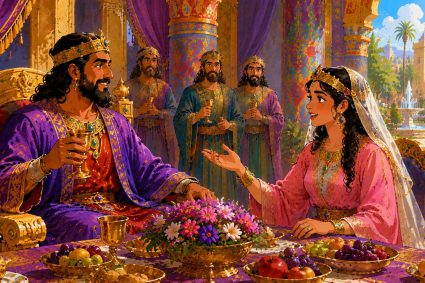 🧒📚 Histoires bibliques pour s’émerveiller | 23.06.2026 | 👑 Esther | ⚖️ Chap.7 – La vérité vient à la lumière