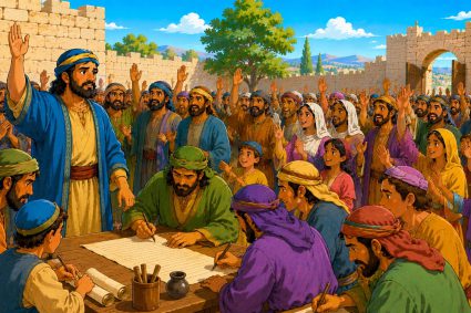 🧒📚 Histoires bibliques pour s’émerveiller | 13.06.2026 | 🏰 Néhémie | ✍️ Chap.10 – Une promesse pour l’avenir