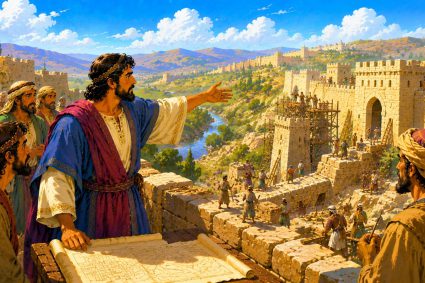 🧒📚 Histoires bibliques pour s’émerveiller | 05.06.2026 | 🏰 Néhémie | 👑 Chap.2 – Une conversation courageuse avec le roi