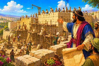 🧒📚 Histoires bibliques pour s’émerveiller | 06.06.2026 | 🏰 Néhémie | 🧱 Chap.3 – Beaucoup de personnes, un grand objectif