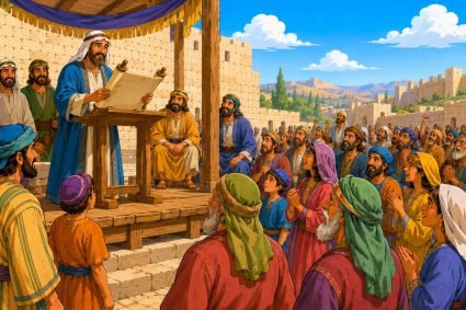 🧒📚 Histoires bibliques pour s’émerveiller | 11.06.2026 | 🏰 Néhémie | 📖 Chap.8 – Un jour qui a tout changé