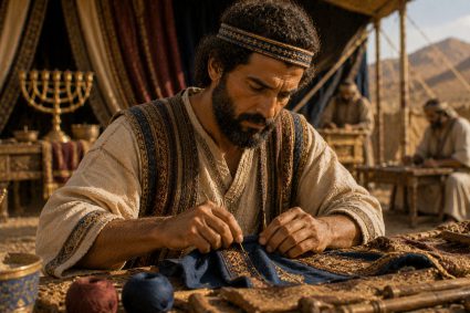 👤 LA PERSONNE BIBLIQUE DU JOUR | 15.07.2026 | 🧵 Oholiab – l’aide talentueux dans la construction du sanctuaire
