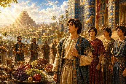 👑 DE BABYLONE AU ROYAUME ÉTERNEL | Chapitre 1 – 🍇 Minisérie 2 : 🙏 L’épreuve de la fidélité | 🤔 Poème 2 – La résolution de Daniel