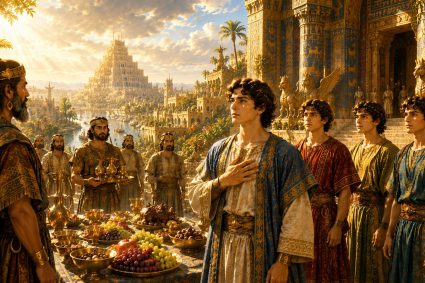 👑 DE BABYLONE AU ROYAUME ÉTERNEL | Chapitre 1 – 🍇 Minisérie 2 : 🙏 L’épreuve de la fidélité | 🙏 Poème 3 – Fidèles malgré le danger