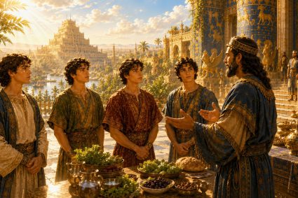 👑 DE BABYLONE AU ROYAUME ÉTERNEL | Chapitre 1 – 🍇 Minisérie 2 : 🙏 L’épreuve de la fidélité | 🌱 Poème 5 – Dix jours d’épreuve