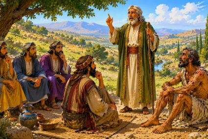 🧒📚 Histoires bibliques pour s’émerveiller | 08.07.2026 | 🌿 Job | 🌍 Chap. 12 – Job répond avec une force nouvelle