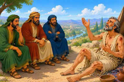 🧒📚 Histoires bibliques pour s’émerveiller | 12.07.2026 | 🌿 Job | 💔 Chap. 16 – Job appelle ses amis de pénibles consolateurs