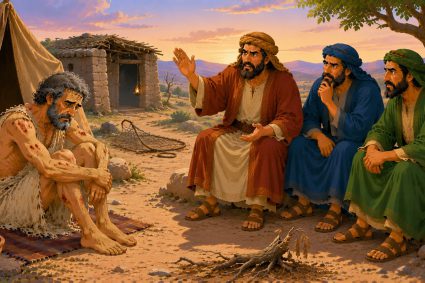 🧒📚 Histoires bibliques pour s’émerveiller | 14.07.2026 | 🌿 Job | ⚡ Chap. 18 – Bildad parle de nouveau avec sévérité