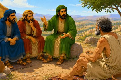 🧒📚 Histoires bibliques pour s’émerveiller | 18.07.2026 | 🌿 Job | ⚖️ Chap.22 – Éliphaz accuse Job encore plus directement