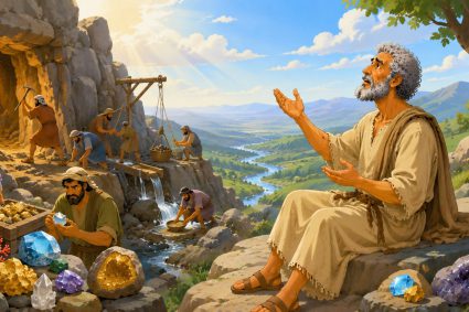 🧒📚 Histoires bibliques pour s’émerveiller | 24.07.2026 | 🌿 Job | 💎 Chap.28 – Job cherche la véritable sagesse