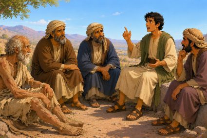 🧒📚 Histoires bibliques pour s’émerveiller | 30.07.2026 | 🌿 Job | ⚖️ Chap.34 – Élihu parle de la justice de Dieu