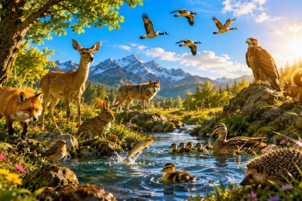 🌿 TRACES DE LA CRÉATION | 🧠 Épisode 1 – Un savoir sans livres – L’instinct comme fondement de la vie | 🦌 La sagesse dans le monde animal