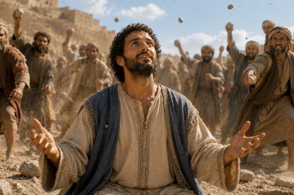 👤 LA PERSONNE BIBLIQUE DU JOUR | 30.08.2026 | 🪨 Étienne – le premier martyr, le regard tourné vers le ciel