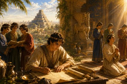 👑 DE BABYLONE AU ROYAUME ÉTERNEL | Chap. 1 – 🔥 Minisérie 4 : 📖 La préparation prophétique | 🙏 Poème 2 – Le caractère se façonne