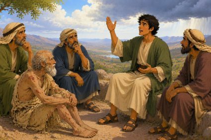 🧒📚 Histoires bibliques pour s’émerveiller | 01.08.2026 | 🌿 Job | 🌩️ Chap.36 – Élihu continue de parler de la grandeur de Dieu