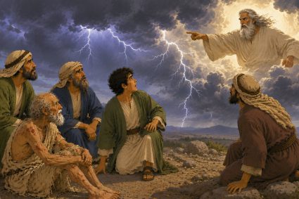 🧒📚 Histoires bibliques pour s’émerveiller | 03.08.2026 | 🌿 Job | 🌪️ Chap.38 – Dieu répond du milieu de la tempête