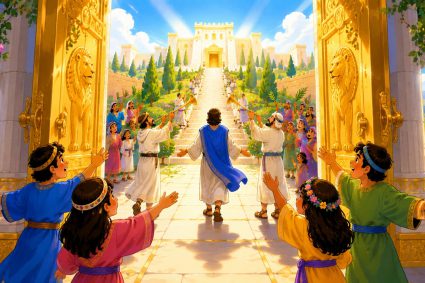 🧒📚 Histoires bibliques pour s’émerveiller | 31.08.2026 | 🎻 Psaumes | 🚪 Chap.24 – Le Roi de gloire fait son entrée
