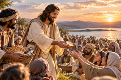 🌅 RETOUR À LA SOURCE DE LA VIE | 🌿 3.Série: Rencontres avec Jésus | 🍞 3.5 La multiplication des pains pour les cinq mille